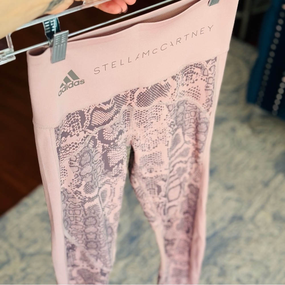 Adidas by Stella McCartney Snake Print Leggings